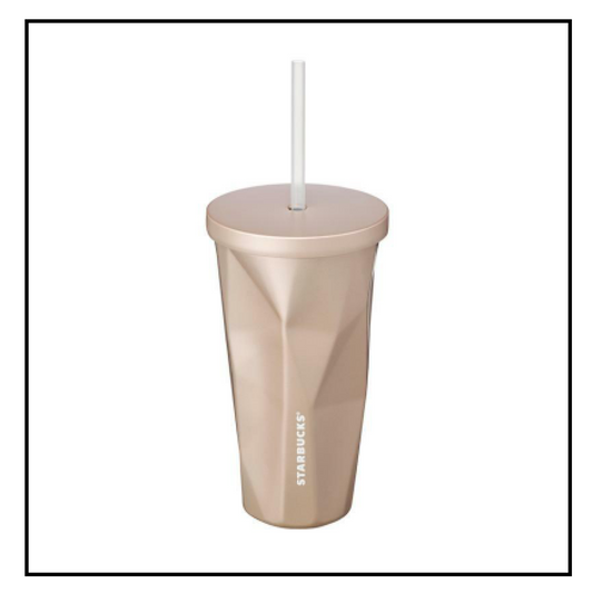 STARBUCKS KOREA 2023 * (c) SS Xmas goldbeam artistic coldcup 473ml