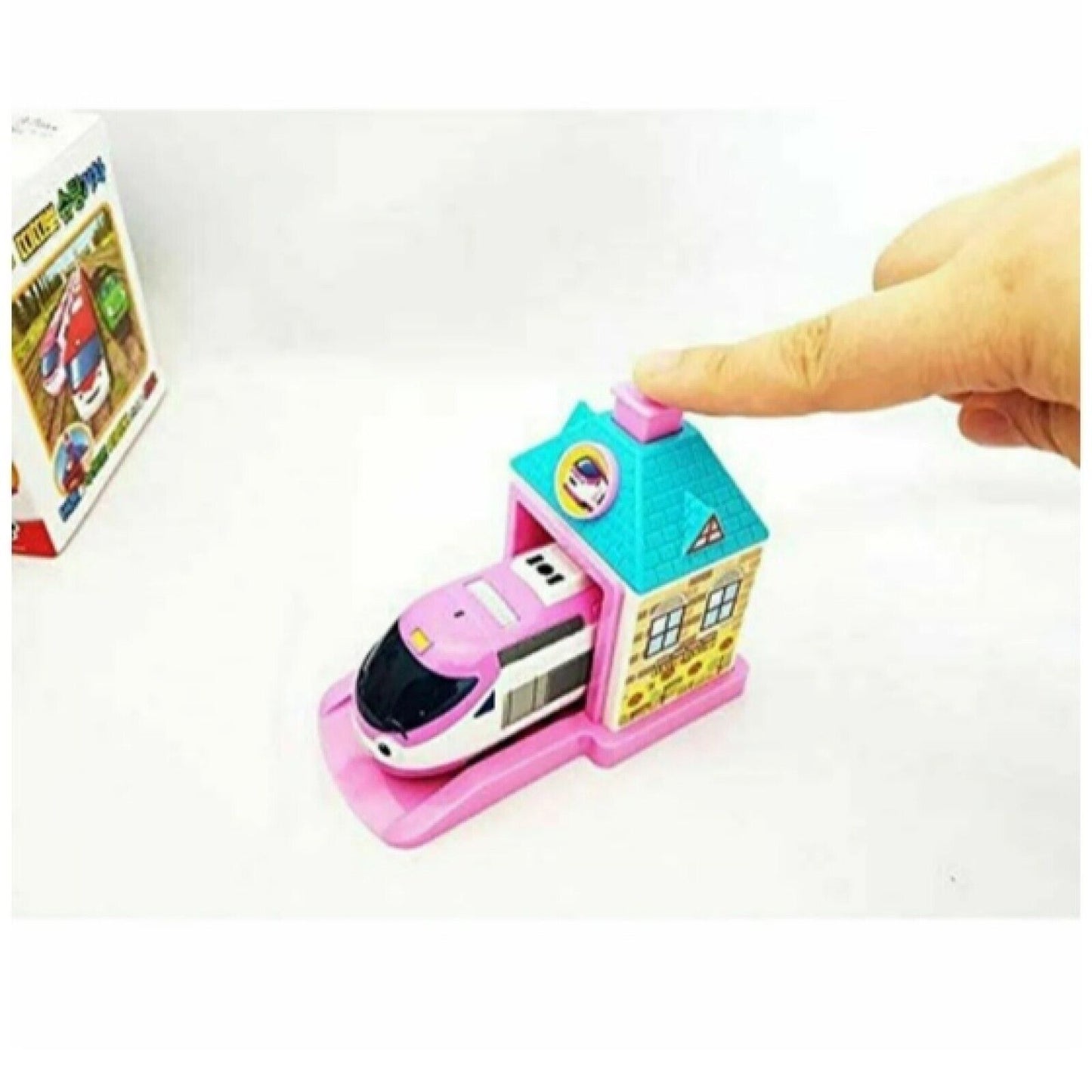 Titipo and Friends Shooting Train Toy 3P SET (Titipo, Jini, Diesel) Korea Toy
