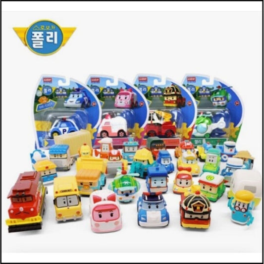 Robocar Poli Diecast Car Toys Figures Collection 27 Series Korean Toys