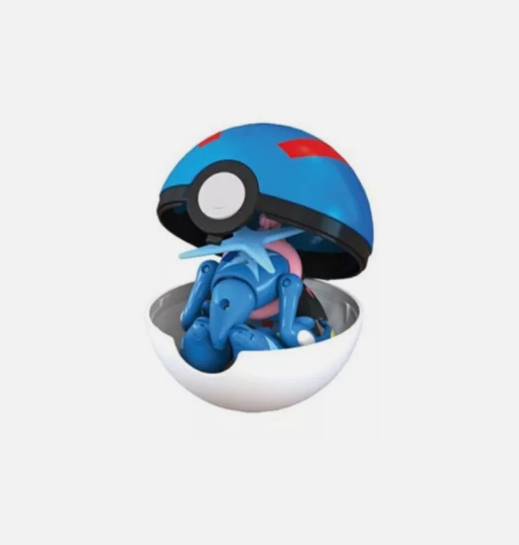 Pokemon Ash-Greninja Changing Figure & Monster Ball / Korean Toy