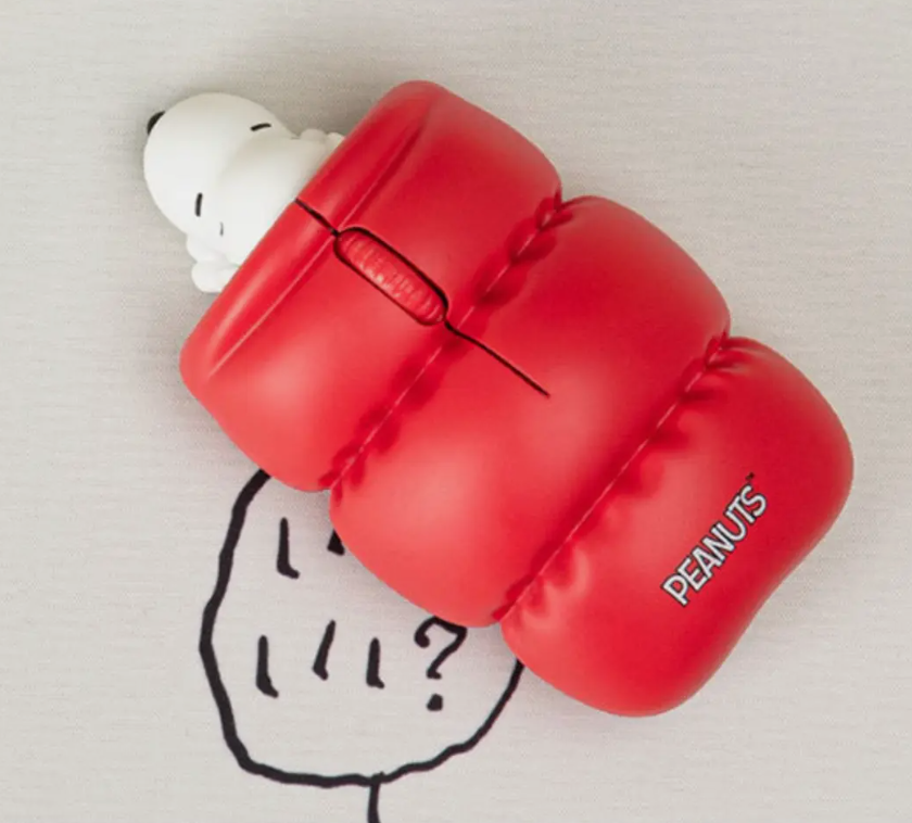 PEANUTS Snoopy Figure Bluetooth Wireless Mouse DPI 12000 / Korea