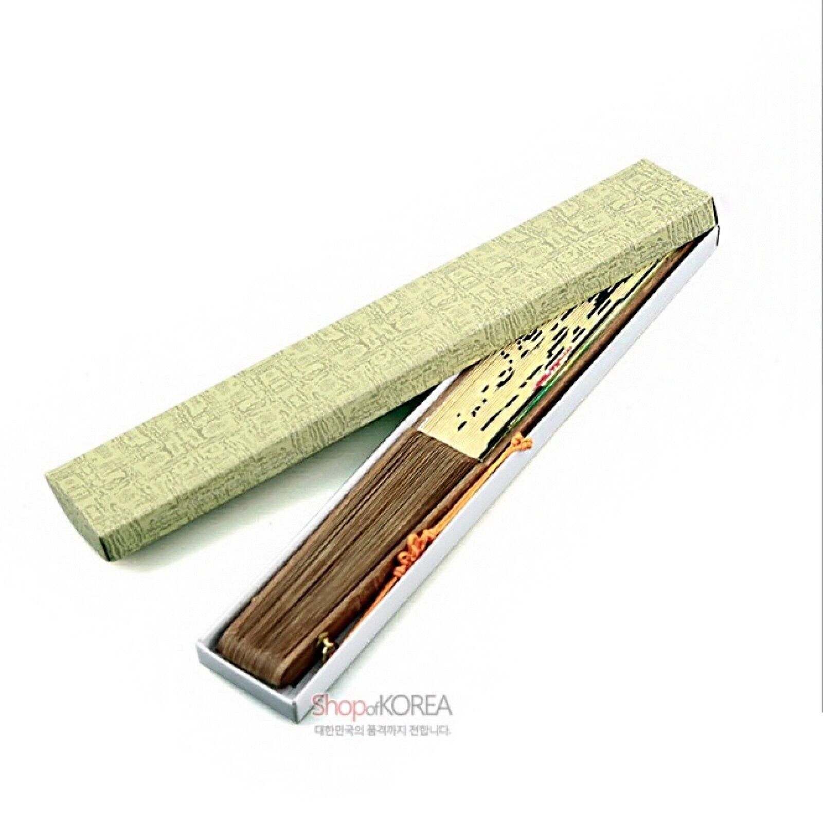[ *Korean Traditional Crafts] Folding Hand Fan Korean Paper Arirang Lyric Design