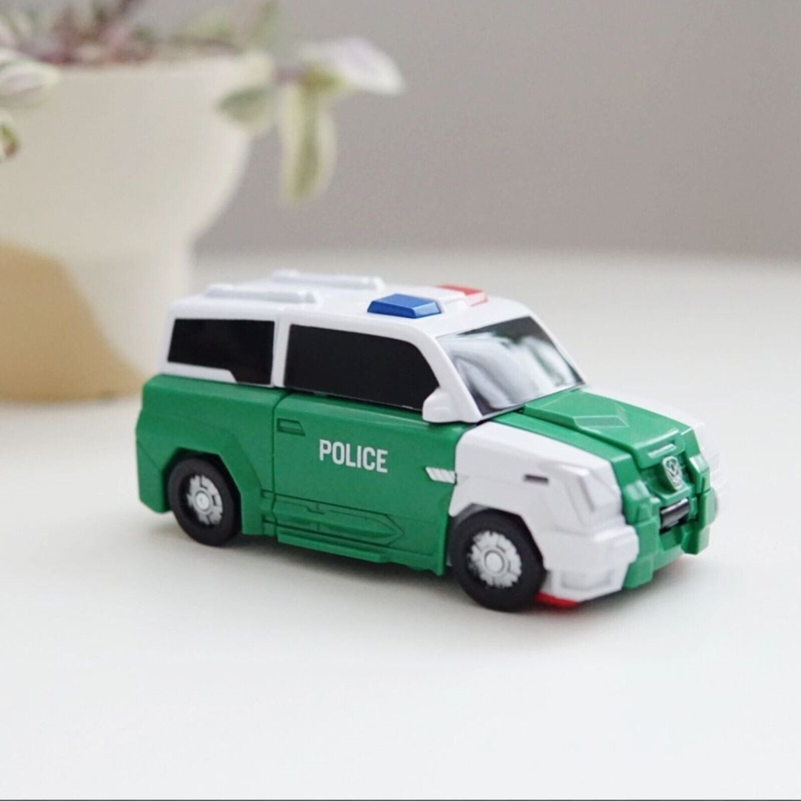 Hello Carbot PRUDIBOOM * Transformer Robot Police Car Action Figure Korean Toy