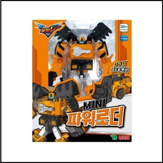 TOBOT V Mini POWER LOADER Transformer Robot Figure Korea Toy NEW