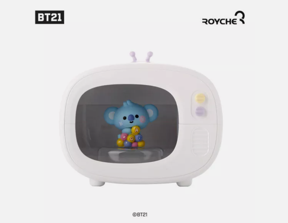 BTS BT21 Official Baby Jelly Candy TV Humidifier Figure Humidifier Mood Light