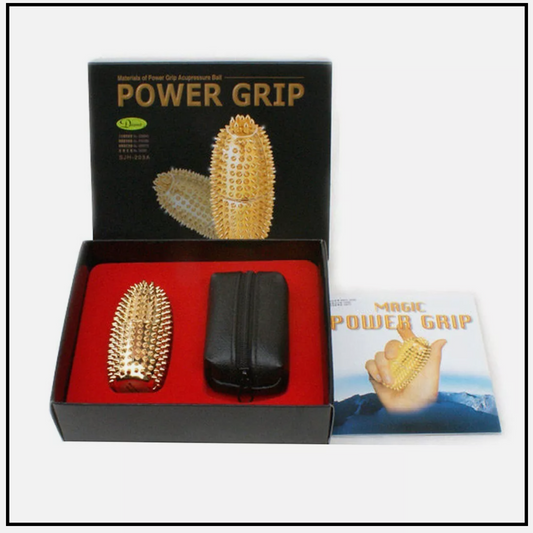 Magic Power Grip ACUPUSH ACUPRESSURE Hand Massager Magnetic Therapy Hand NIB