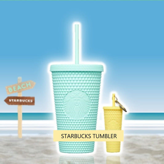 Starbucks Korea Limited * Active Summer Stud Joyful Set Cold Cup + Ornament 2022