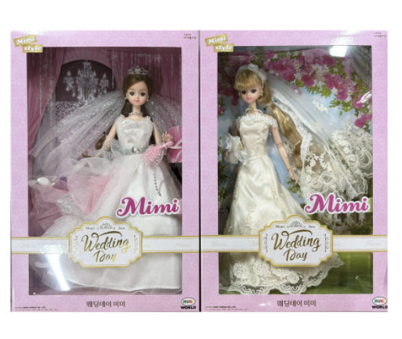 Mimi World Wedding Day Doll Elegance & Shiny & Jun Korean Toy