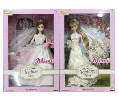 Mimi World Wedding Day Doll Elegance & Shiny & Jun Korean Toy