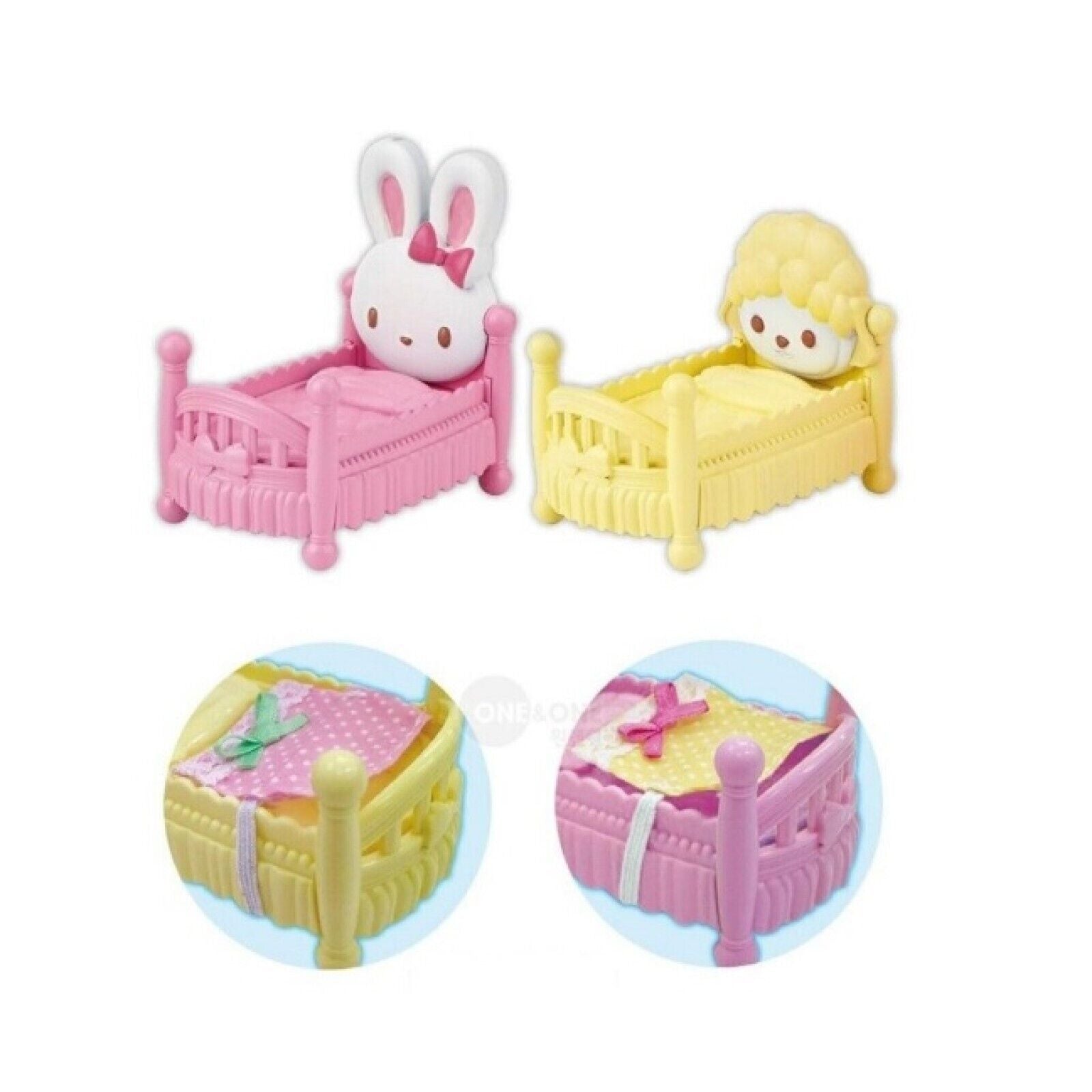 Konggi Rabbit Dreamy Nap Time Play Dollhouse Roleplay Toy Figure Kids