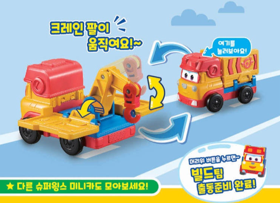 Super Wings Season 4 Mini Transformer REMI Korean Toy