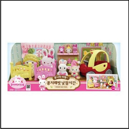 Konggi Rabbit Dreamy Nap Time Play Dollhouse Roleplay Toy Figure Kids