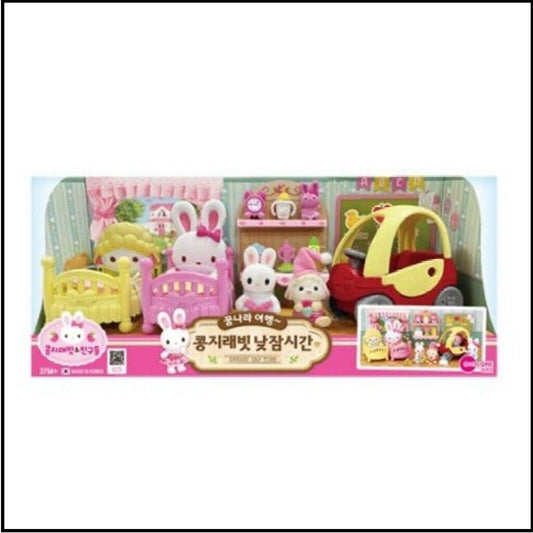 Konggi Rabbit Dreamy Nap Time Play Dollhouse Roleplay Toy Figure Kids