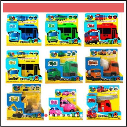 The Little Bus TAYO Diecast Plastic Car Toys Figures Collection
