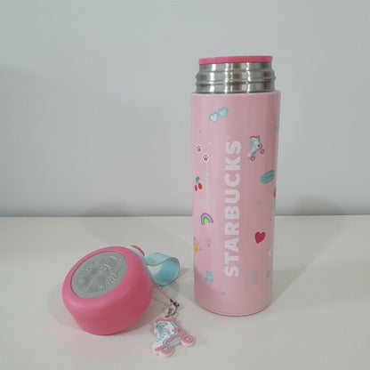 Starbucks Korea Tumbler Limited * 2022 SS Sweet Love Strap Tumbler 355ml