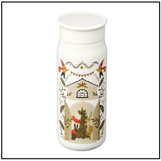STARBUCKS KOREA 2023 * Christmas SS Holiday Santa Friends Fancy tumbler 355ml