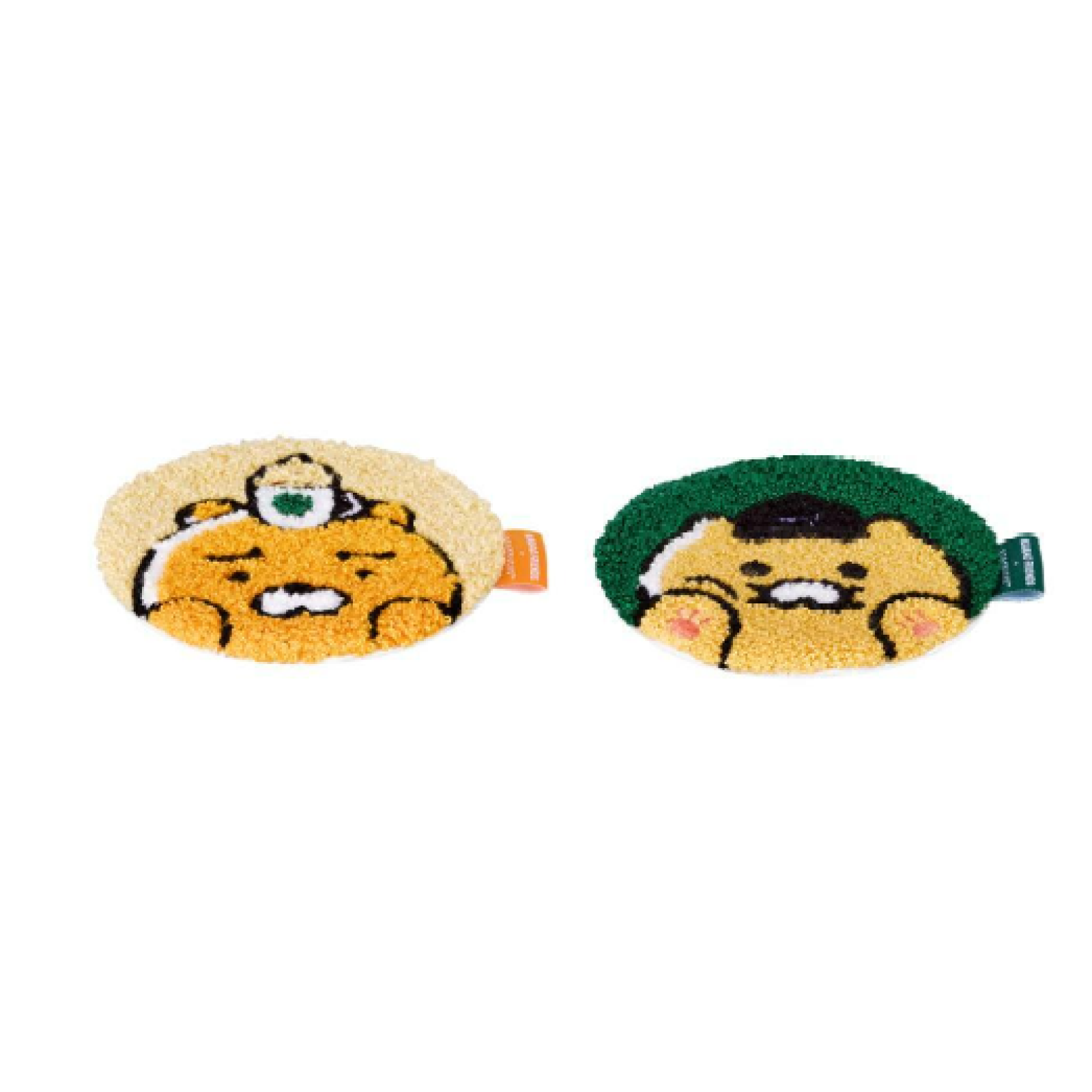 Starbucks Korea 2024 * MyBuddy Coaster Set (2P) Kakao Friends