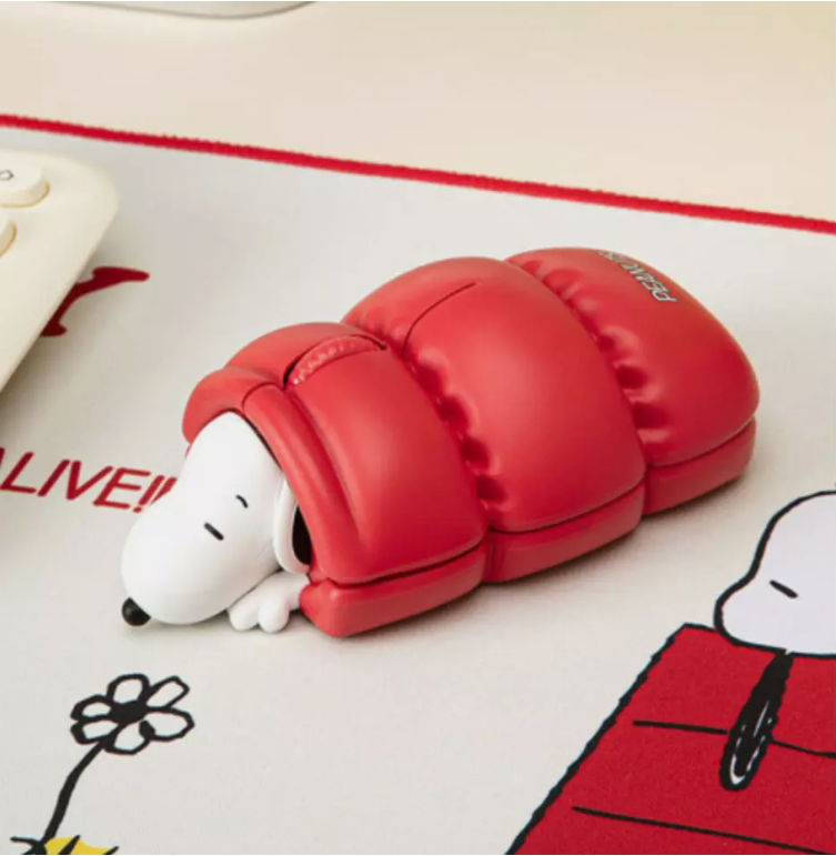 PEANUTS Snoopy Figure Bluetooth Wireless Mouse DPI 12000 / Korea