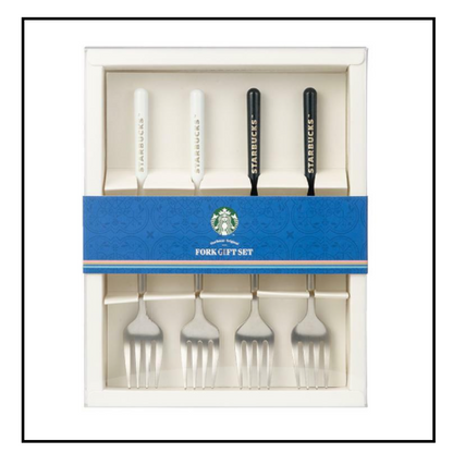 Starbucks Korea 2024 * original fork set (4P)