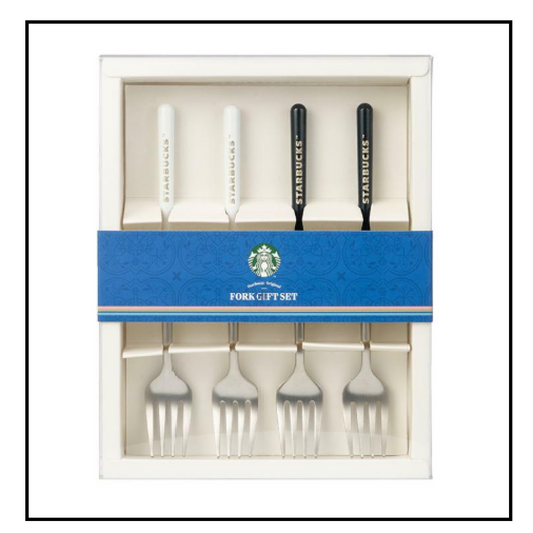 Starbucks Korea 2024 * original fork set (4P)