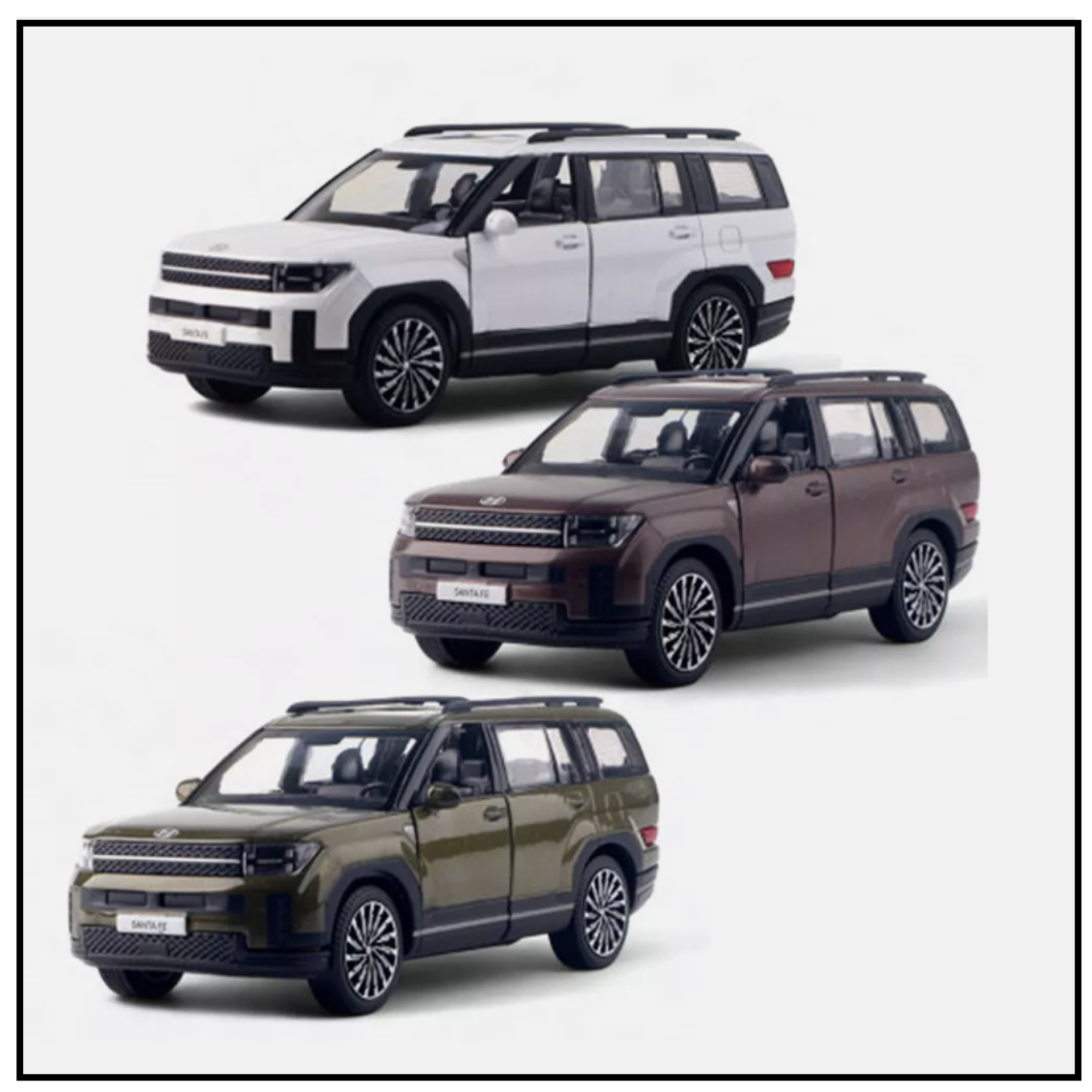 Hyundai Motor Car * SANTA FE MX * Mini Diecast 1:38 Scale Miniature Toy MX 5