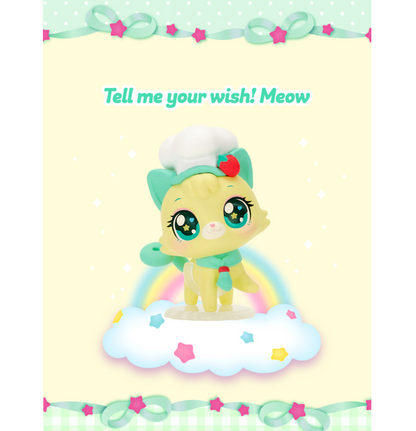 WishCat Figure CREAMEOW Korean Animation Wish Cat Toy 2024 New