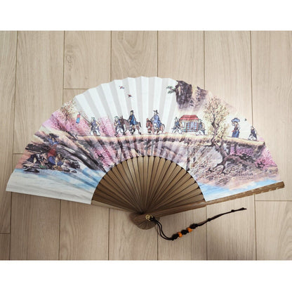 [ *Korean Traditional Crafts] Folding Hand Fan Korean Traditional Wedding Design